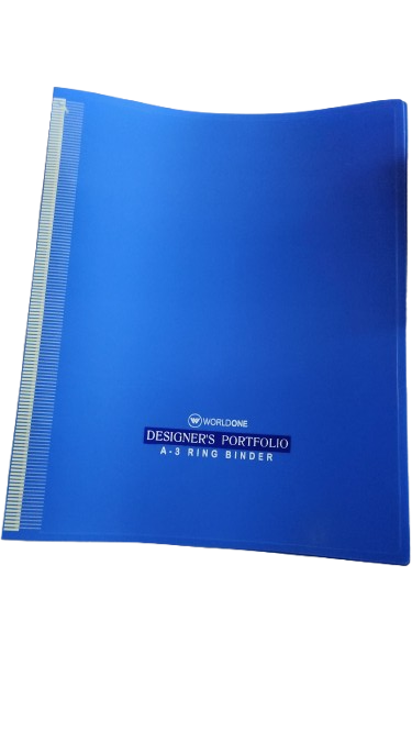 Worldone A3 RING BINDER FILE (D RING) - MRP 300